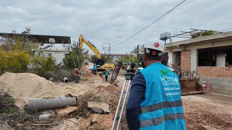ALTINÖZÜ ÇETENLİ MAHALLESİ’NE ALTYAPI DESTEĞİ 