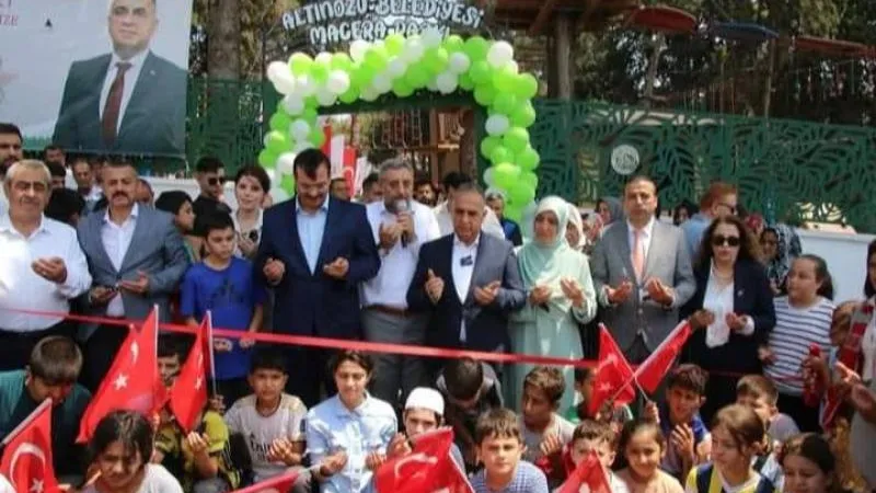 Altınözü'nde Çocukların Macera Parkı Sevinci