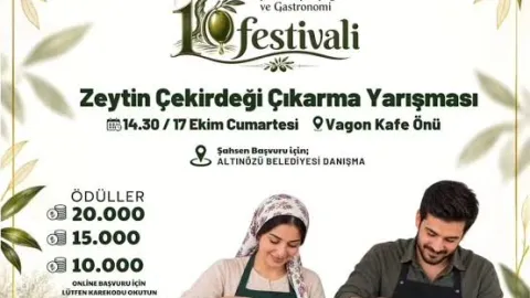ALTINÖZÜ'NDE ZEYTİNYAĞI VE GASTRONOMİ FESTİVALİ HAZIRLIĞI