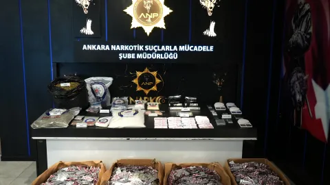 Ankara'da uyuşturucu operasyonları. Bir haftada 69 şüpheli tutuklandı