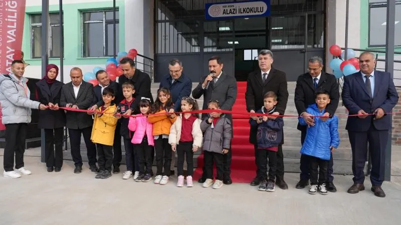 Antakya Alazi İlkokulu Törenle Açıldı