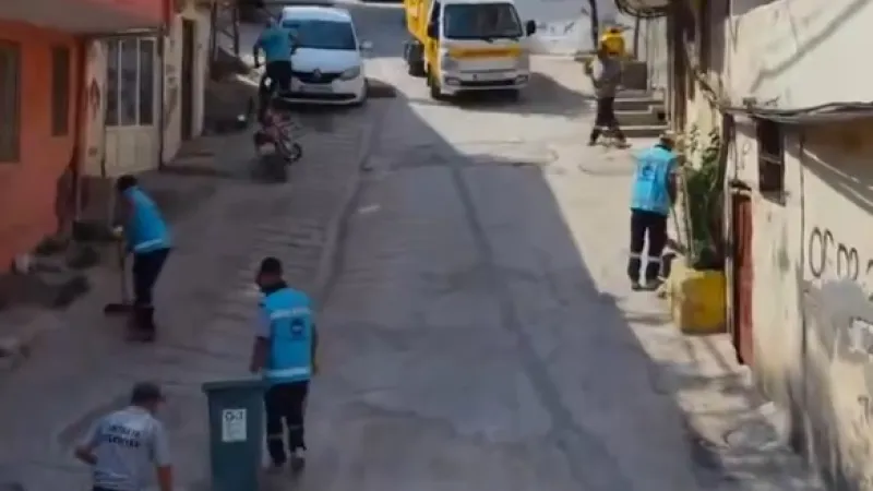 ANTAKYA BAĞRIYANIK MAHALLESİ’NDE KAPSAMLI TEMİZLİK 