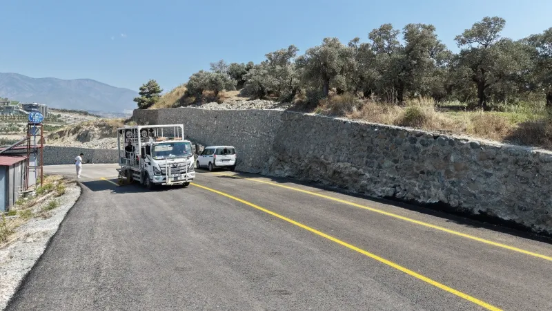 ANTAKYA DOĞANKÖY’DE BETON YOL ÇALIŞMASI
