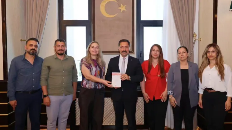 Antakya Gazetesi'nden Vali Masatlı'yı Ziyaret