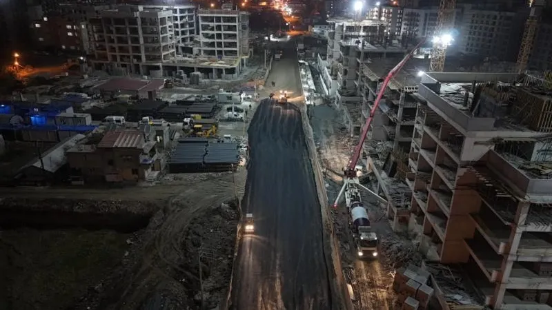 ANTAKYA ŞÜKRÜ BALCI CADDESİ ASFALTLANDI