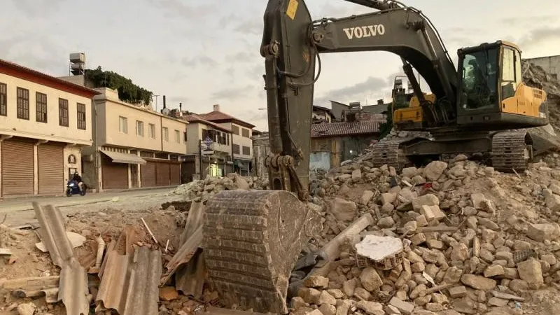 ANTAKYA TARİHİ DOKUDA VAHŞİ YIKIM