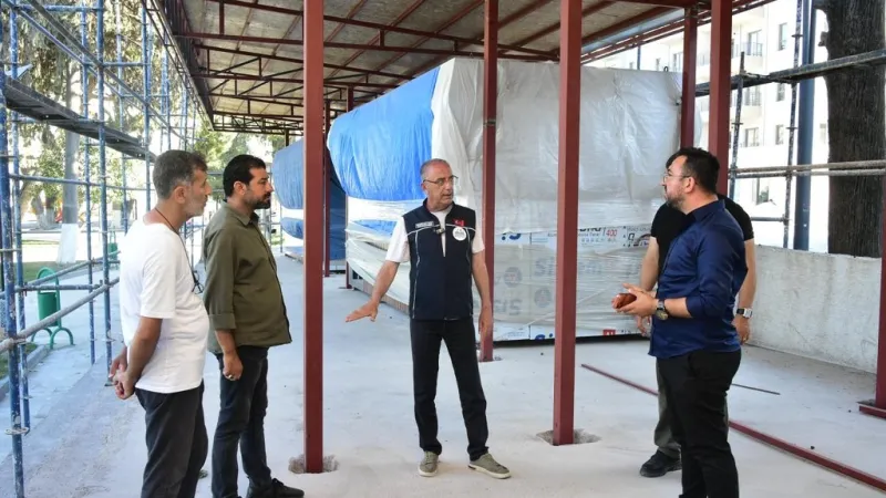 ANTAKYA VALİ ÜRGEN PARKI'NDA DÜZENLEME