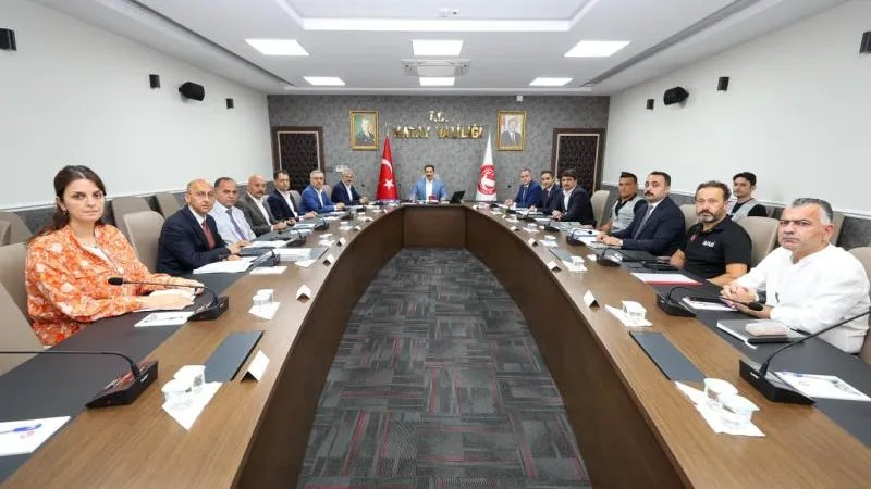 ANTAKYA'DA RİSKLİ ALANLAR DEĞERLENDİRİLDİ