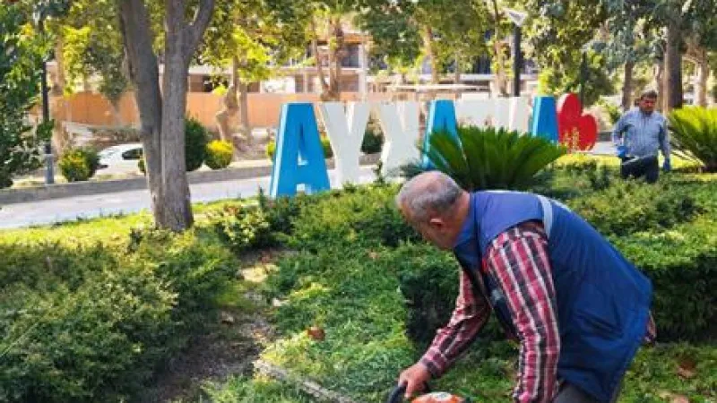 ANTAKYA'DAKİ PARKLARA GÜZELLEŞTİRME