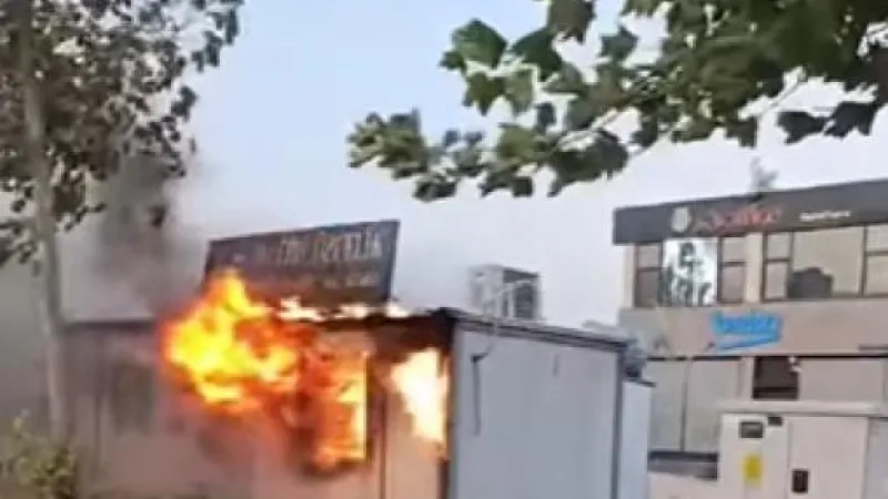 Antakya’daki Yangında Mali Müşavirlik Ofisi Küle Döndü