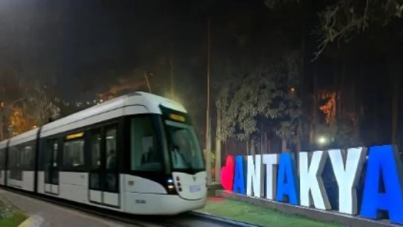 ANTAKYA'YA TRAMVAY HATTI YENİDEN GÜNDEMDE