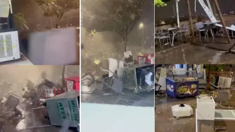 Antalya'da hortum faciası: 4 kişinin öldüğü hortum böyle gelmiş