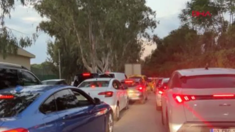 Antalya'daki uzay kongresinde trafik çilesi!