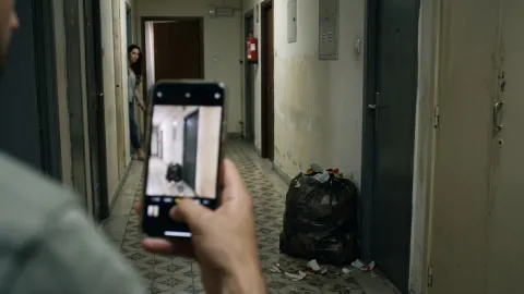 Apartmanda kapısının önüne çöp koyanlar için yeni karar verildi