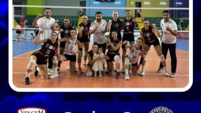 arsaVev Kadın Hatay Voleybol Takımından 5. Galibiyet