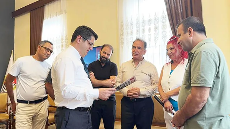 Arsuz Kaymakamı Eroğlu'ndan Basına Nezaket Ziyareti