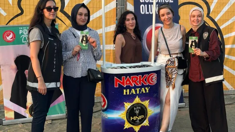 Arsuz Milyon Fest'te UYUMA Bilgilendirmesi