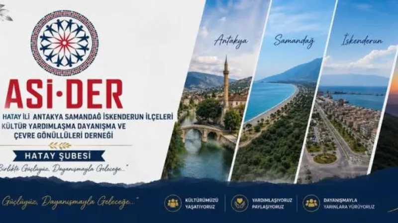 ASİDER HATAY SEVİM ÇİÇEK’E EMANET