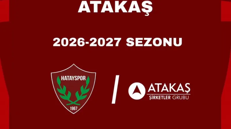 ATAKAŞ ŞİRKETLER GRUBU HATAYSPOR'UN SPONSORU