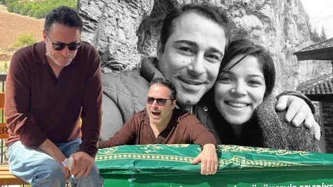 Atilla Taş'ın kızı Sezen Taş gözyaşlarıyla son yolculuğuna uğurlandı. "Ben geldim babam"