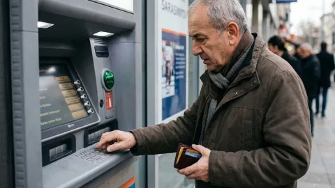 ATM'den para çeken emeklilere acil uyarı