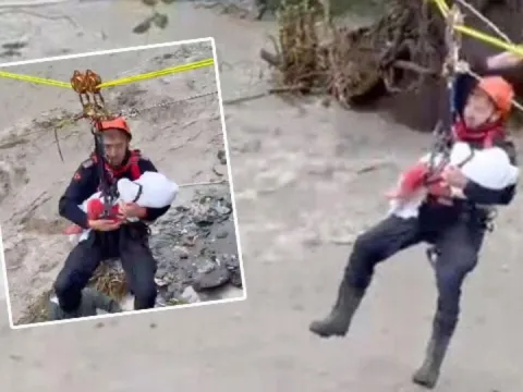 2'si çocuk 8 kişi kurtarılmıştı! Yürek ısıtan detay... - fotoğraf 1