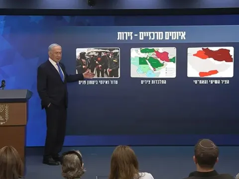 Netanyahu'nun güvenlik sunumunda dikkat çeken Türkiye ayrıntısı. İttifakları nasıl yorumladı? - fotoğraf 1
