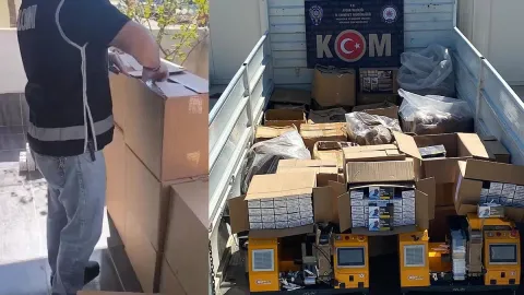 Aydın’da kaçak tütün operasyonunda 3 şüpheli gözaltında