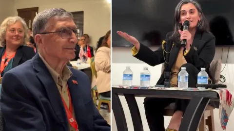 Aziz Sancar ile Canan Dağdeviren ABD'deki geceye damga vurdu
