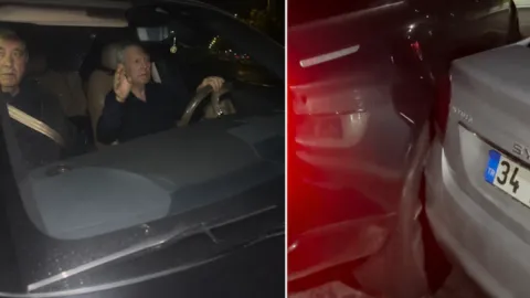 Aziz Yıldırım canlı yayında kaza yaptı