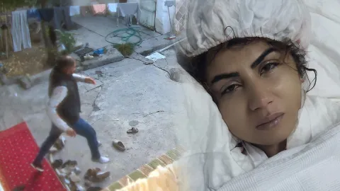 Baba evine sığındı yine de kurtulamadı: Saldırganın görüntüleri ortaya çıktı
