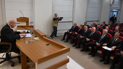 Bahçeli başkanlığında MHP İl Başkanları toplantısı yapıldı