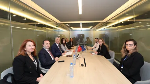 Bakan Bolat, Brüksel'de Tsvetelina Penkova ile görüştü
