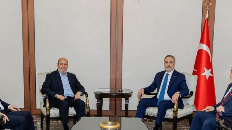Bakan Fidan, Hamas heyetini Ankara'da kabul etti