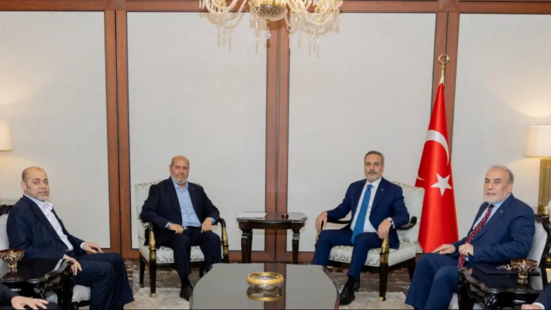 Bakan Fidan, Hamas heyetiyle görüştü