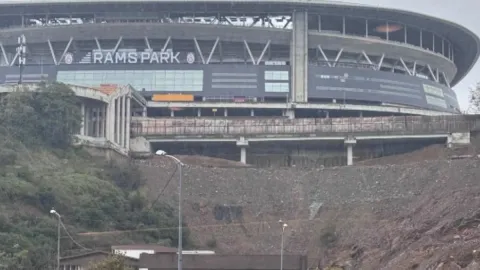 Bakanlıktan RAMS Park açıklaması! Herkes toprak kayması ve çatlak olup olmadığı merak ediyordu