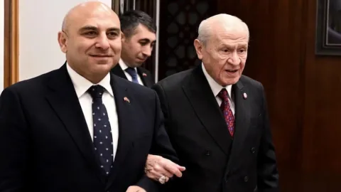 Bakü ile gerilimin arttığı dönemde Bahçeli, Azerbaycan Büyükelçisi'ni kabul etti