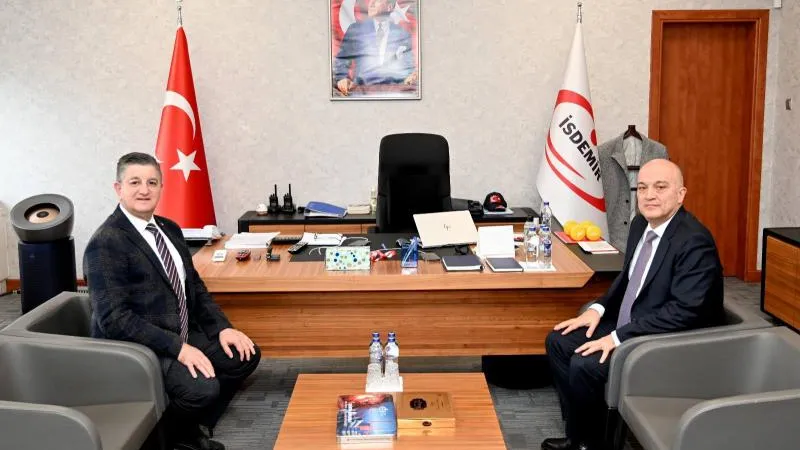 Başkan Amaç'tan İSDEMİR'e Ziyaret