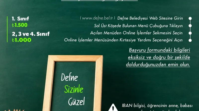 BAŞKAN ÖZGÜN’DEN EĞİTİME DESTEK