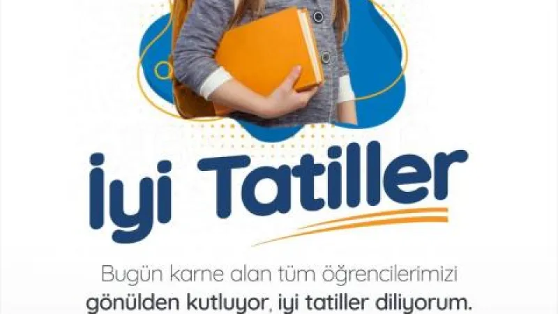BAŞKAN YAPAR’DAN YARIYIL TATİLİ MESAJI