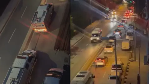 Bayrampaşa'da kazı çalışması sırasında yolda oluşan göçüğe düşen işçi öldü