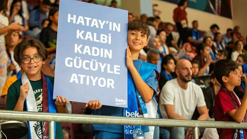 BEKO, HATAY KADIN VOLEYBOL TAKIMI’NIN UMUT SPONSORU 