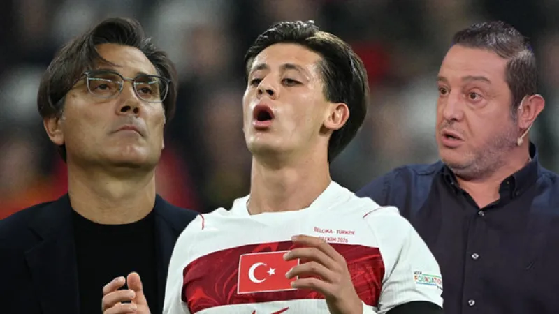 Belçika - Türkiye maçı sonrası Nihat Kahveci'den Montella'ya tepki: 'Arda Güler'in anası ağladı!'