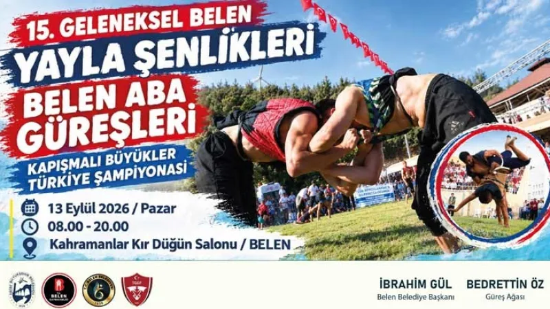 BELEN YAYLA ŞENLİKLERİ 13 EYLÜL'DE