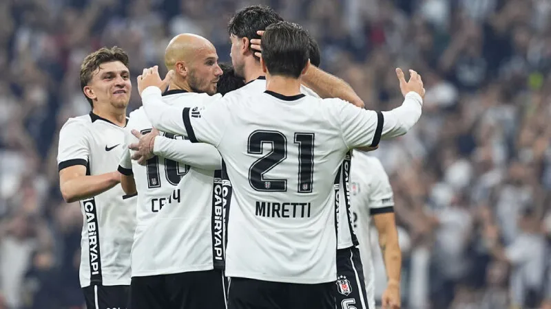 Beşiktaş galibiyete kanatlandı!