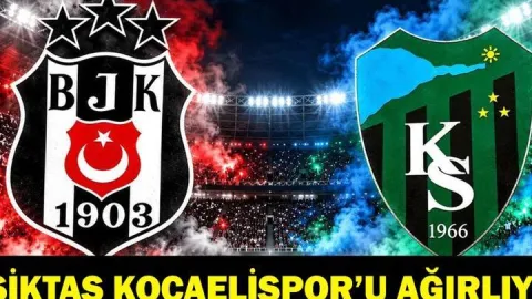 BEŞİKTAŞ KOCAELİSPOR MAÇ SAATİ VE KANALI: Süper Lig 7. Hafta Beşiktaş Kocaelispor Maçı Hangi Kanalda, Saat Kaçta? Orkun Kökçü ve Trossard Oynayacak Mı?