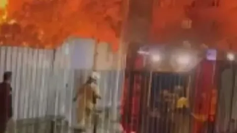 Beşiktaş’ta gecekonduda yangın