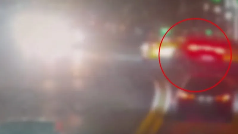 Beşiktaş'ta kural tanımazlık dehşeti! Karşı şeride geçti, faciadan dönüldü