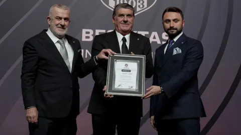 Beşiktaş'ta mazbata töreni yapıldı!