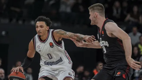 Beşiktaş'tan EuroLeague'de ilk iç saha zaferi